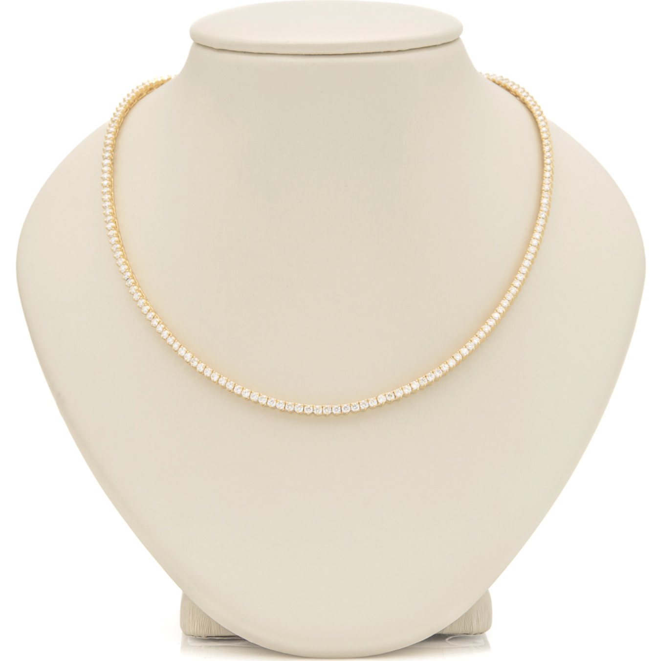 Same Size Tennis Necklace