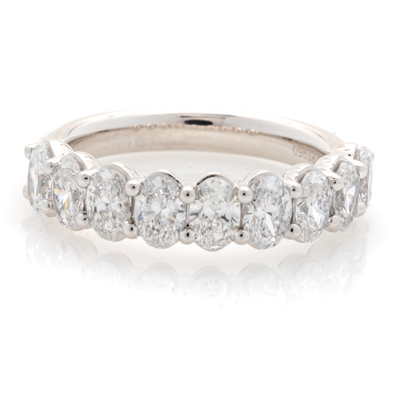 Oval Multi-Stone Band
