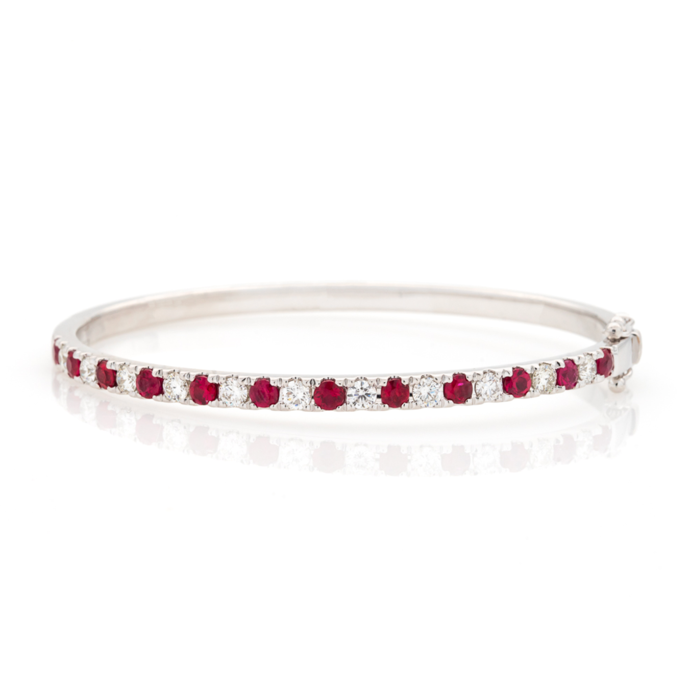 Gemstone Bangle Bracelet