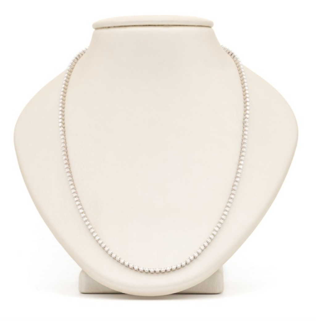 14K WG 1.48CT DIAMOND FASHION NECKLACE