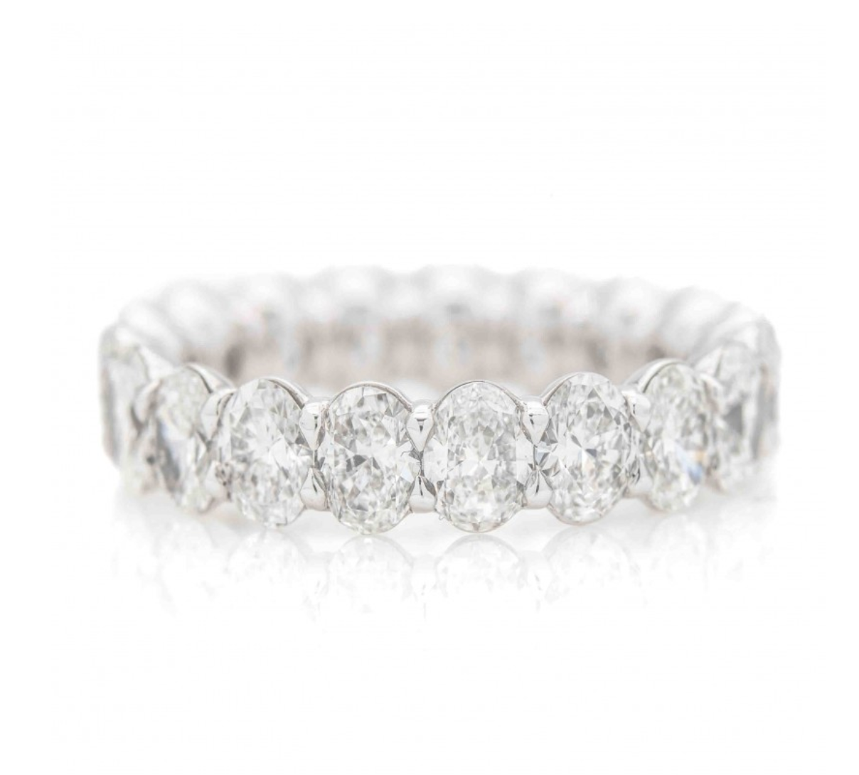 Oval Eternity Band