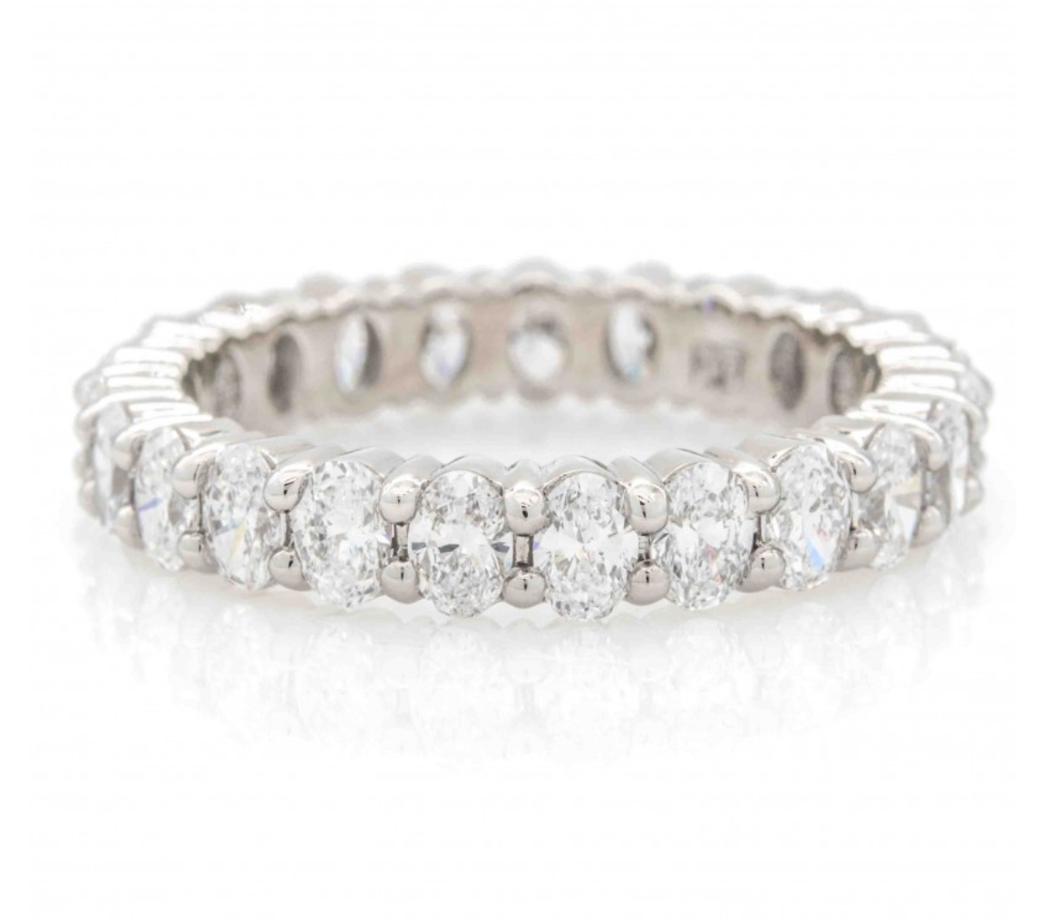 Oval Eternity Band