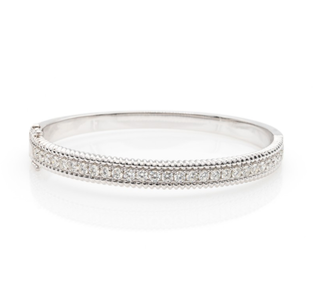Diamond Bangle Bracelet