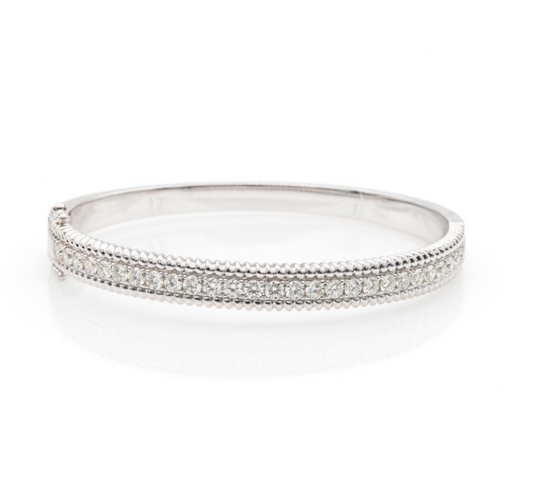 Diamond Bangle Bracelet