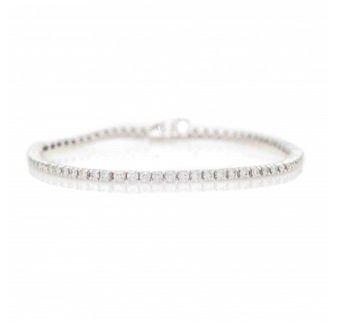 ROUNDED LINK TENNIS BRACELET