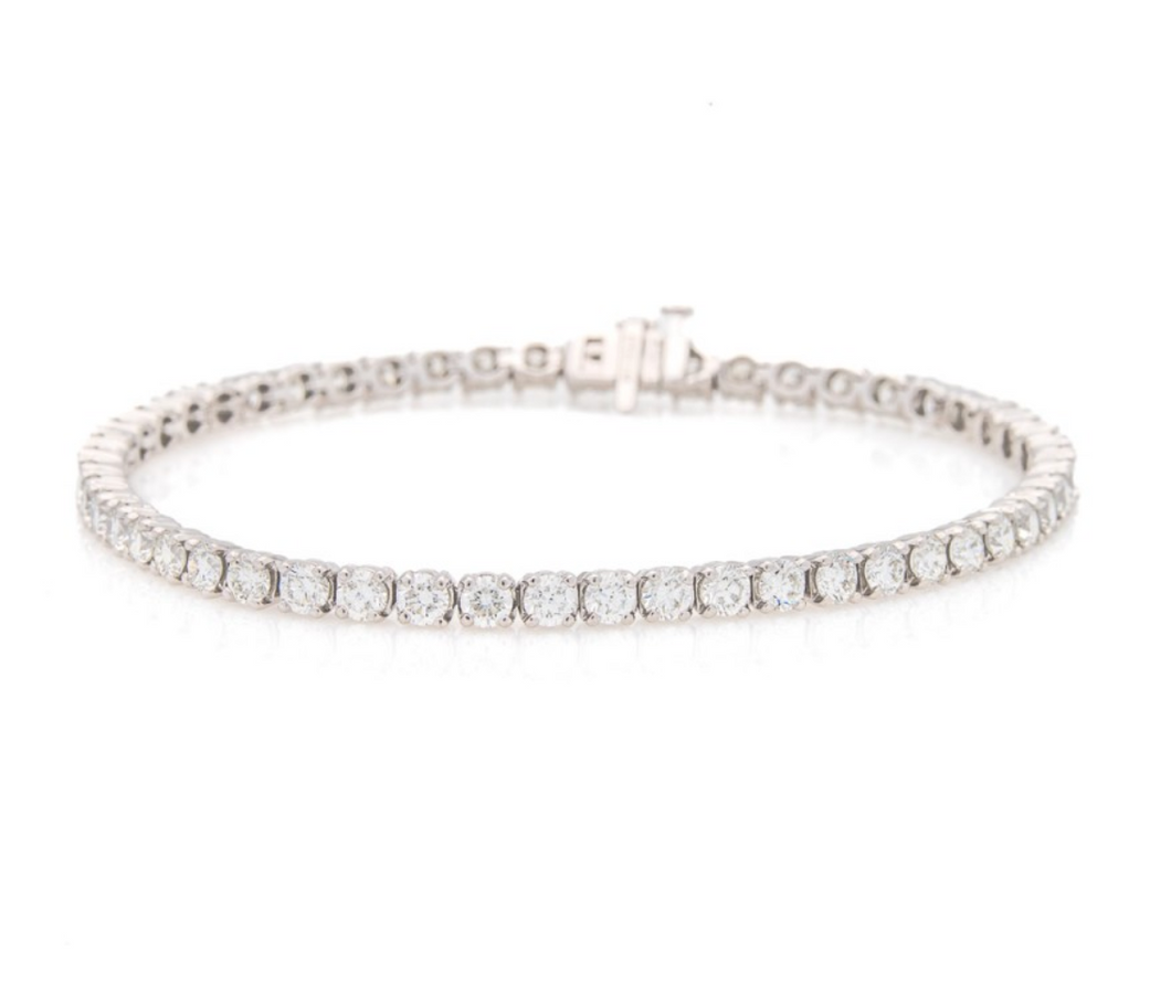 ROUNDED LINK TENNIS BRACELET