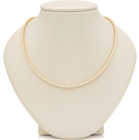 Same Size Tennis Necklace