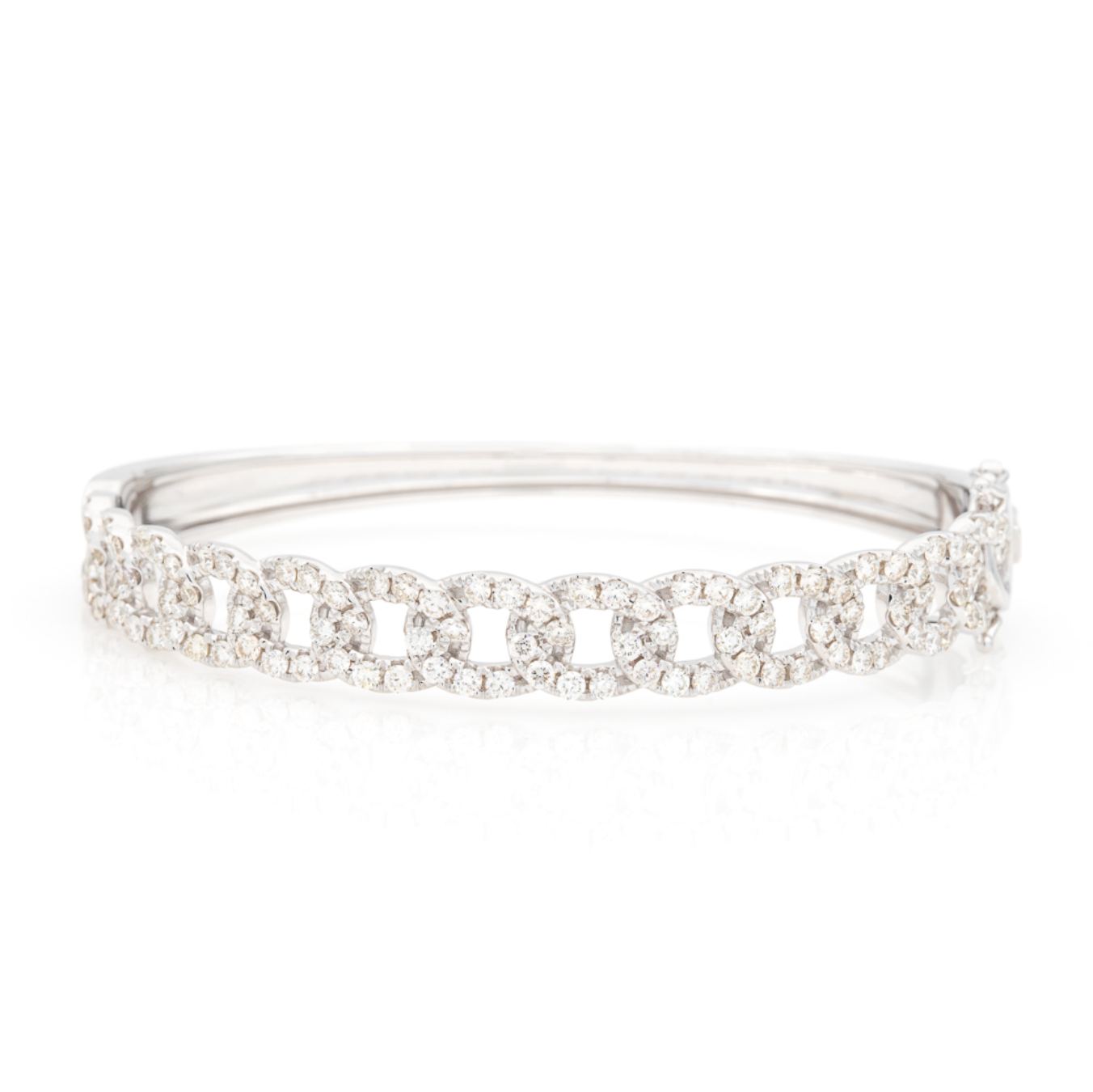 Chain Style Bangle Bracelet