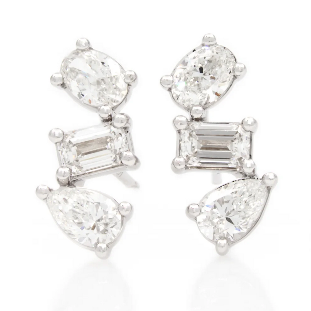 Fancy Shape Fashion Earrings