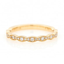 Load image into Gallery viewer, 14K Gold Diamond Band