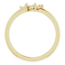 Load image into Gallery viewer, 14K 1/6 CTW Diamond Stackable Ring