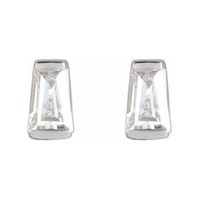 Load image into Gallery viewer, 14K 1/8 CTW Natural Diamond Channel-Set Earrings